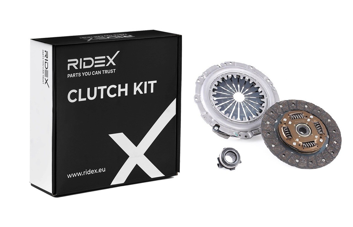 RIDEX Kit d'Embrayage RENAULT,NISSAN,DACIA 479C0090 7701473112,7701476933,7701476934 7701479194,8200365633,3000100QA2,3000100QBA,7701473112