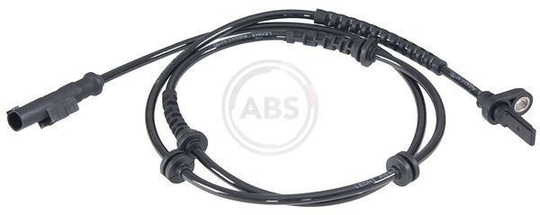 A.B.S. 30610 ABS sensor Active sensor, 1130mm, 1180mm, black