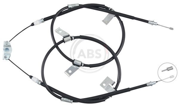 Opel ADAM Hand brake cable A.B.S. K17623 cheap