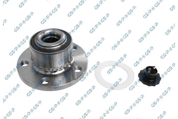 GSP Wheel hub bearing kit rear and front VW POLO (AW1, BZ1) new 9336001K