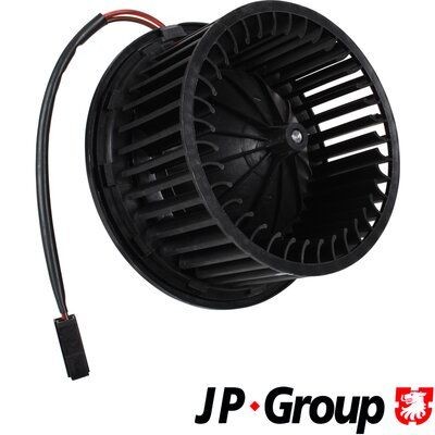 JP GROUP 1126101800 Interior Blower for left-hand drive vehicles