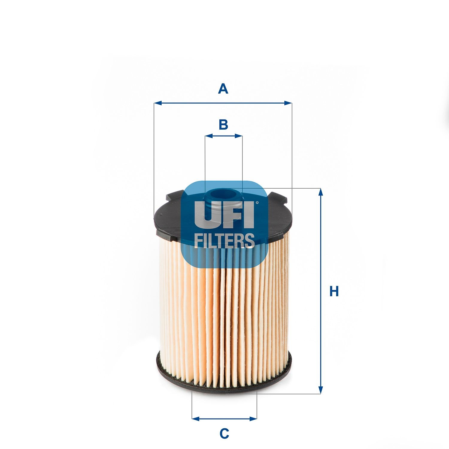 UFI Filter Insert Inner Diameter 2: 22, 24mm, Ø: 73mm, Height: 104,5mm Oil filters 25.110.00 buy