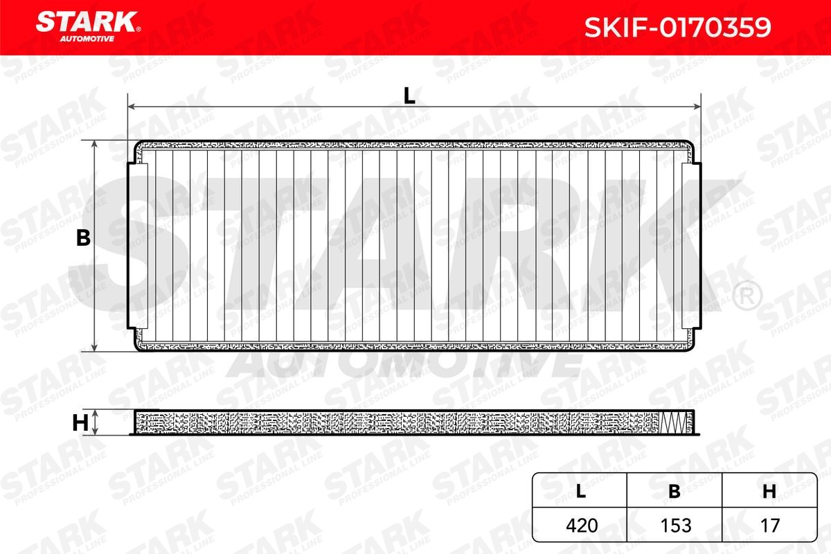 STARK Filtro antipolline SKIF-0170359 recensioni
