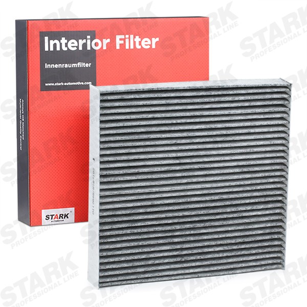 STARK SKIF-0170374 Pollen filter Activated Carbon Filter, Filter Insert, 235 mm x 250 mm, Activated Carbon