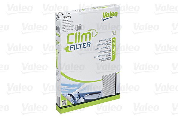 VALEO CLIMFILTER COMFORT 715816 Pollen filter Particulate Filter, 239 mm x 196 mm x 20 mm