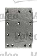 Original VALEO Emergency brake pads 219090 for OPEL ASTRA
