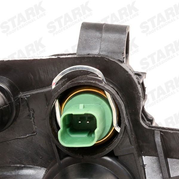 SKTC-0560133 Engine cooling thermostat SKTC-0560133 STARK Opening Temperature: 83°C, with seal, with sensor, Synthetic Material Housing