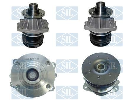 Saleri SIL PA659 Water Pump + V-Ribbed Belt Kit 1 433 828