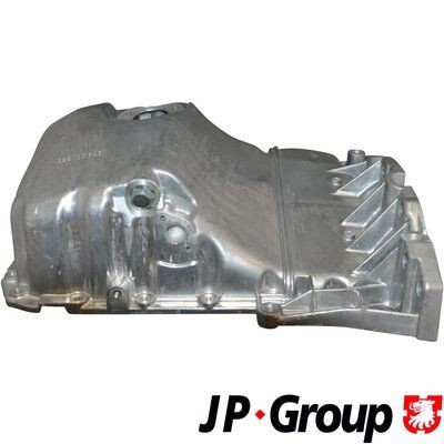 JP GROUP 1112903800 Oil sump with bore for oil-level sensor