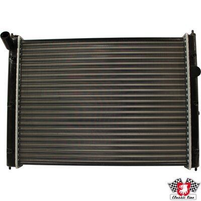 JP GROUP 1114202300 Engine radiator for vehicles without air conditioning, 568 x 438 x 34 mm, CLASSIC, Manual Transmission