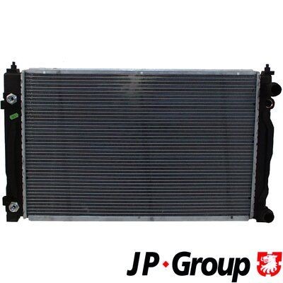 JP GROUP 1114204600 Engine radiator Aluminium, 632 x 399 x 32 mm