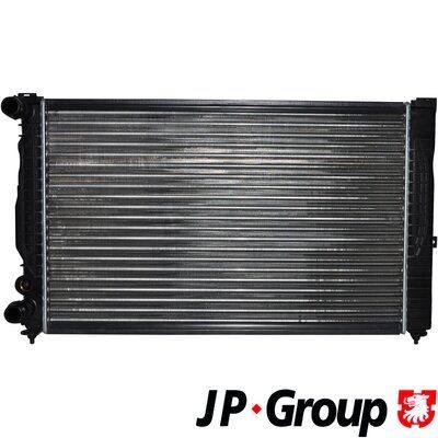 JP GROUP 1114204700 Engine radiator Aluminium, 632 x 398 x 32 mm