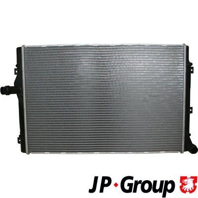 Original JP GROUP Engine radiator 1114206200 for AUDI 80