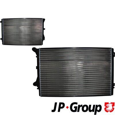 Great value for money - JP GROUP Engine radiator 1114208100