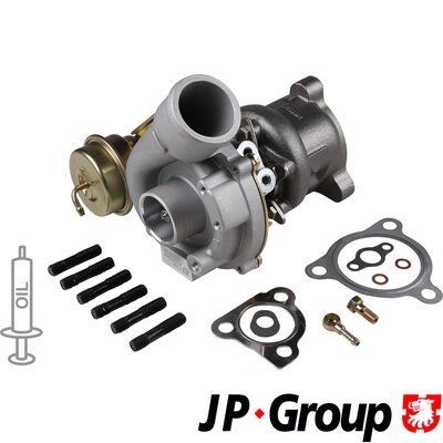 JP GROUP 1117400500 Turbocharger Exhaust Turbocharger, Incl. Gasket Set
