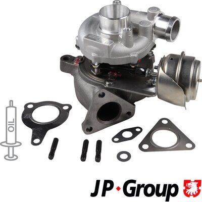 JP GROUP 1117401900 Turbocharger Exhaust Turbocharger, Incl. Gasket Set