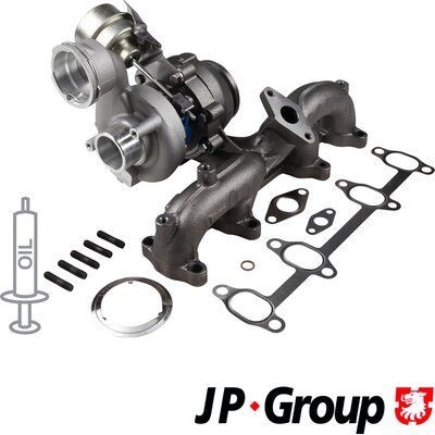 JP GROUP 1117402300 Turbocharger Exhaust Turbocharger, Incl. Gasket Set