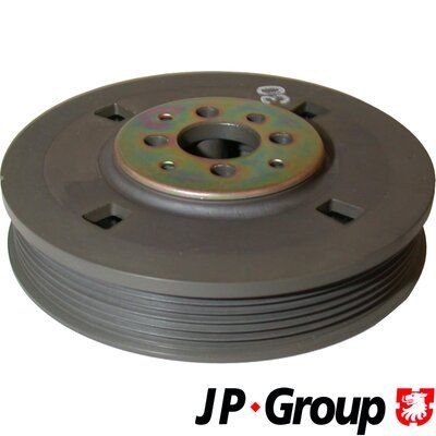 Original JP GROUP 028105243RALT Crank pulley 1118302400 for VW PASSAT