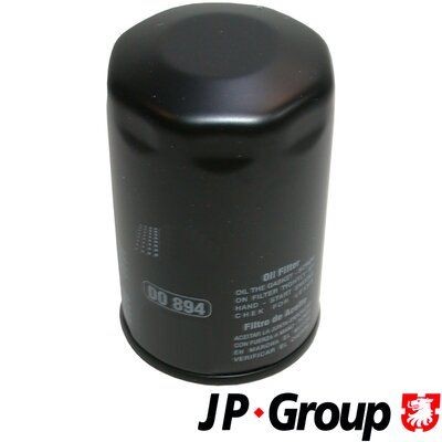JP GROUP 1118501500 Engine oil filter with one anti-return valve, Spin-on Filter