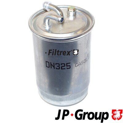 JP GROUP 1118702600 Fuel filter In-Line Filter, 8mm, 8mm