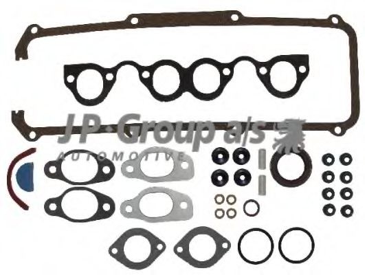 1118900510 JP GROUP Cylinder head gasket AUDI with valve stem seals, without cylinder head gasket, with camshaft seal, CLASSIC