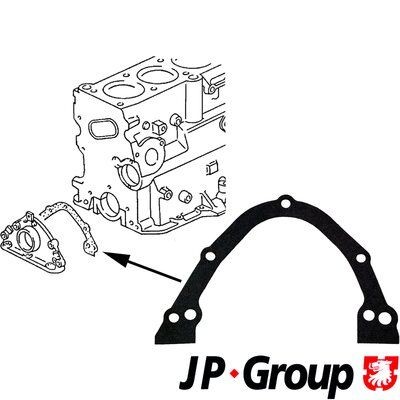 JP GROUP 1119100300 Gasket, housing cover (crankcase) Pulley side