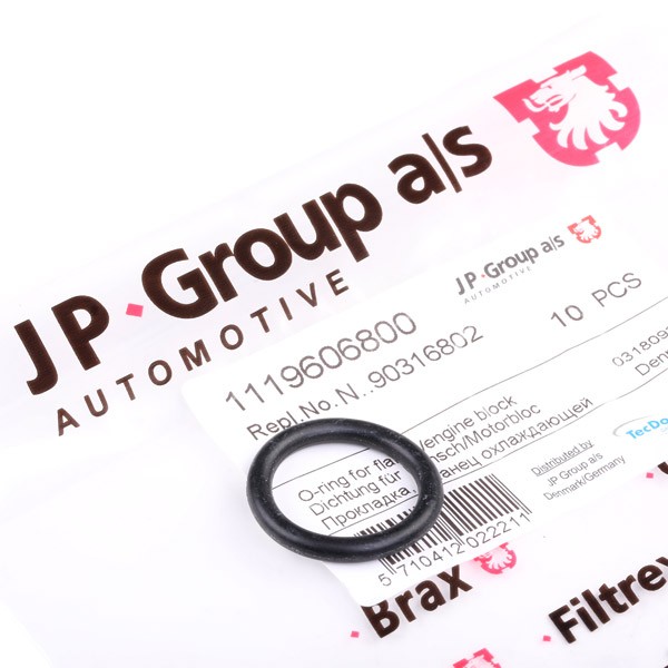 Guarnizione, Flangia refrigerante JP GROUP 1119606800 - Audi ALLROAD Tubi rigidi e flessibili pezzi di ricambio comprare