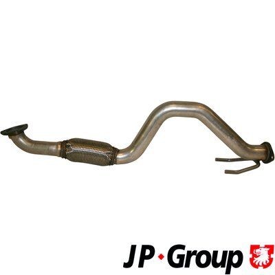 JP GROUP 1120207400 Exhaust Pipe Front, for vehicles with catalytic converter