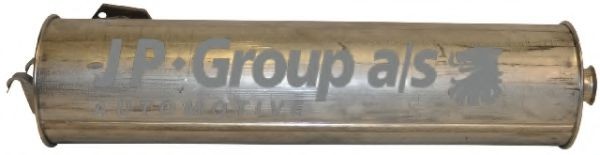 Exhaust muffler JP GROUP - 1120608000