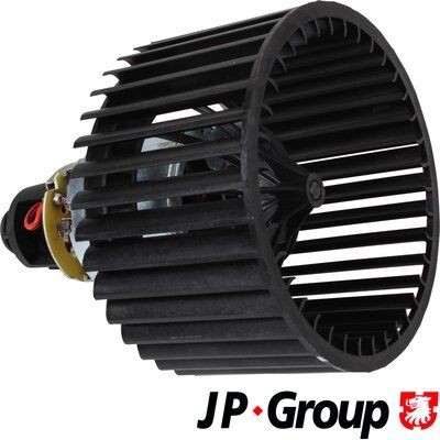 JP GROUP 1126100500 Interior Blower for vehicles with/without air conditioning, for left-hand drive vehicles