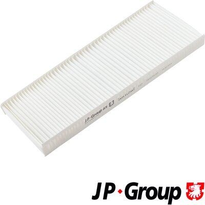 JP GROUP 1128101400 Filtro, aire habitáculo Filtro de partículas, Cartucho filtrante, 380 mm x 148 mm x 28 mm