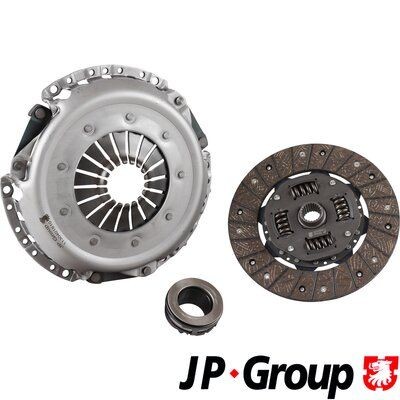 1130401810 JP GROUP Clutch set SAAB with clutch release bearing, 210mm
