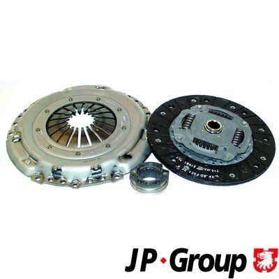 Clutch replacement kit JP GROUP with clutch release bearing, 215mm - 1130402210