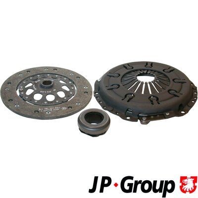 JP GROUP for engines with dual-mass flywheel, with clutch release bearing, Check and replace dual-mass flywheel if necessary., 228, 230mm Ø: 228, 230mm Clutch replacement kit 1130403610 buy