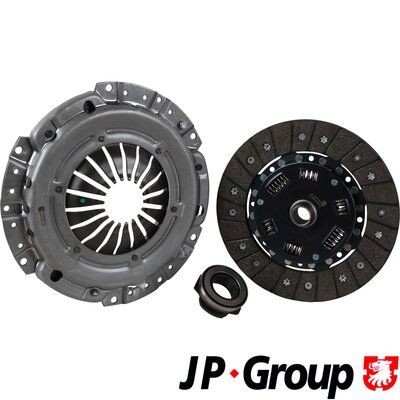 JP GROUP 1130403810 Clutch kit with clutch release bearing, 228mm