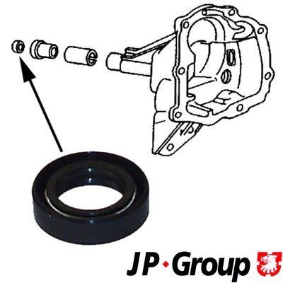 1132102200 Shaft Seal, manual transmission 1132102200 JP GROUP