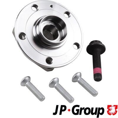 1141402200 JP GROUP Wheel bearings DACIA Front Axle Left, Front Axle Right, with integrated wheel bearing