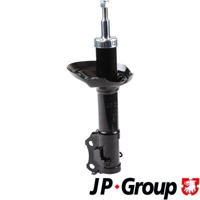 JP GROUP 1142101000 Shock absorber Front Axle, Oil Pressure, Suspension Strut, Top pin