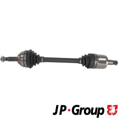 JP GROUP 1143100170 Drive shaft Front Axle Left, 619mm, Manual Transmission