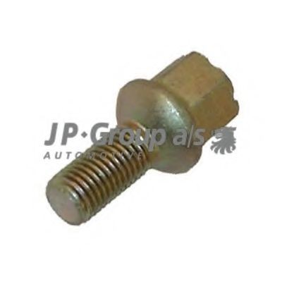 Original JP GROUP Wheel bolt and wheel nuts 1160400200 for VW POLO