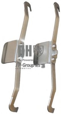 BFK937 JP GROUP 1163651119 Accessory Kit, disc brake pads 93195709