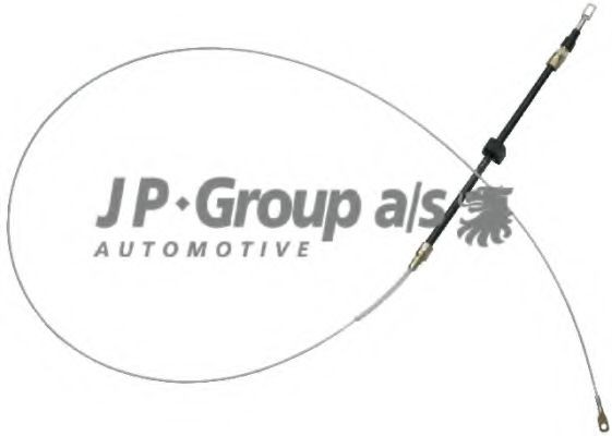 JP GROUP 1170302900 Hand brake cable 2D0 609 701 C
