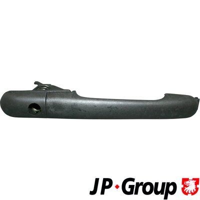 JP GROUP 1187100700 Door Handle Front, Rear, without lock barrel, black