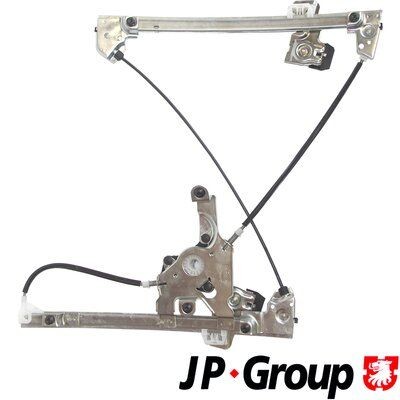 Electric window mechanism JP GROUP Left Front, Operating Mode: Electric, without electric motor - 1188101370