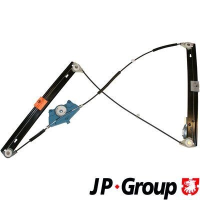 JP GROUP 1188103070 Window regulator Left Front, Operating Mode: Electric, without electric motor