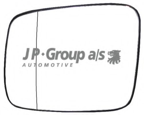Great value for money - JP GROUP Mirror Glass, outside mirror 1189303170