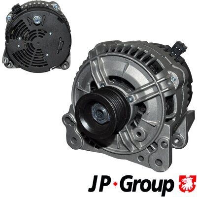 JP GROUP 1190106800 Alternator 12V, 120A, M8, 0025, Ø 68 mm