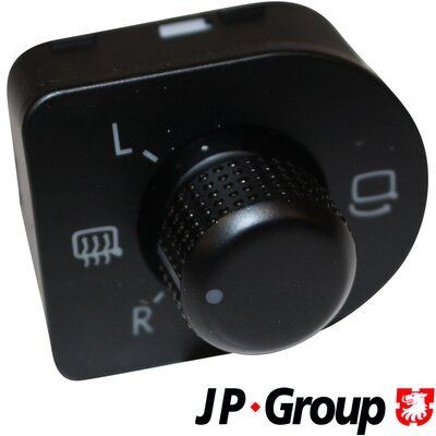Volkswagen TRANSPORTER Switch, mirror adjustment JP GROUP 1196700600 cheap