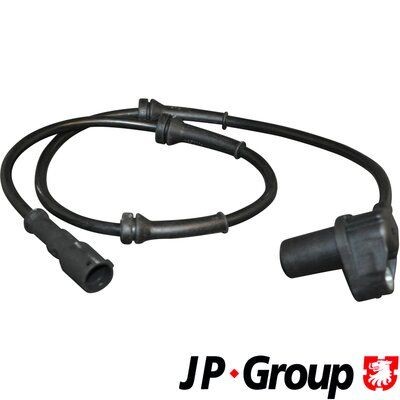 JP GROUP 1197102870 ABS sensor Rear Axle Left, Inductive Sensor