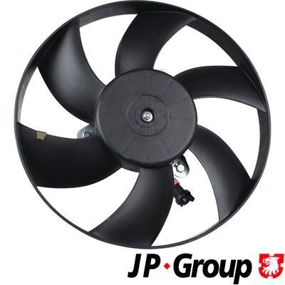 JP GROUP 1199103270 Fan, radiator Ø: 302 mm, 216W, without radiator fan shroud
